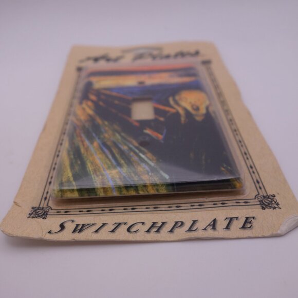 Art Plates Switchplate Single-Gang Switch Plate feat Edvard Munch's The Scream - Picture 5 of 16